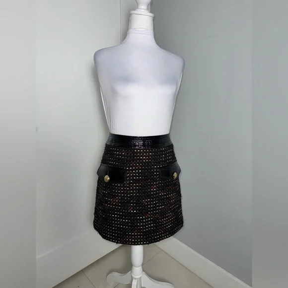 Veronica Beard Lucy Tweed Skirt/Size 12 - Picture 2 of 9